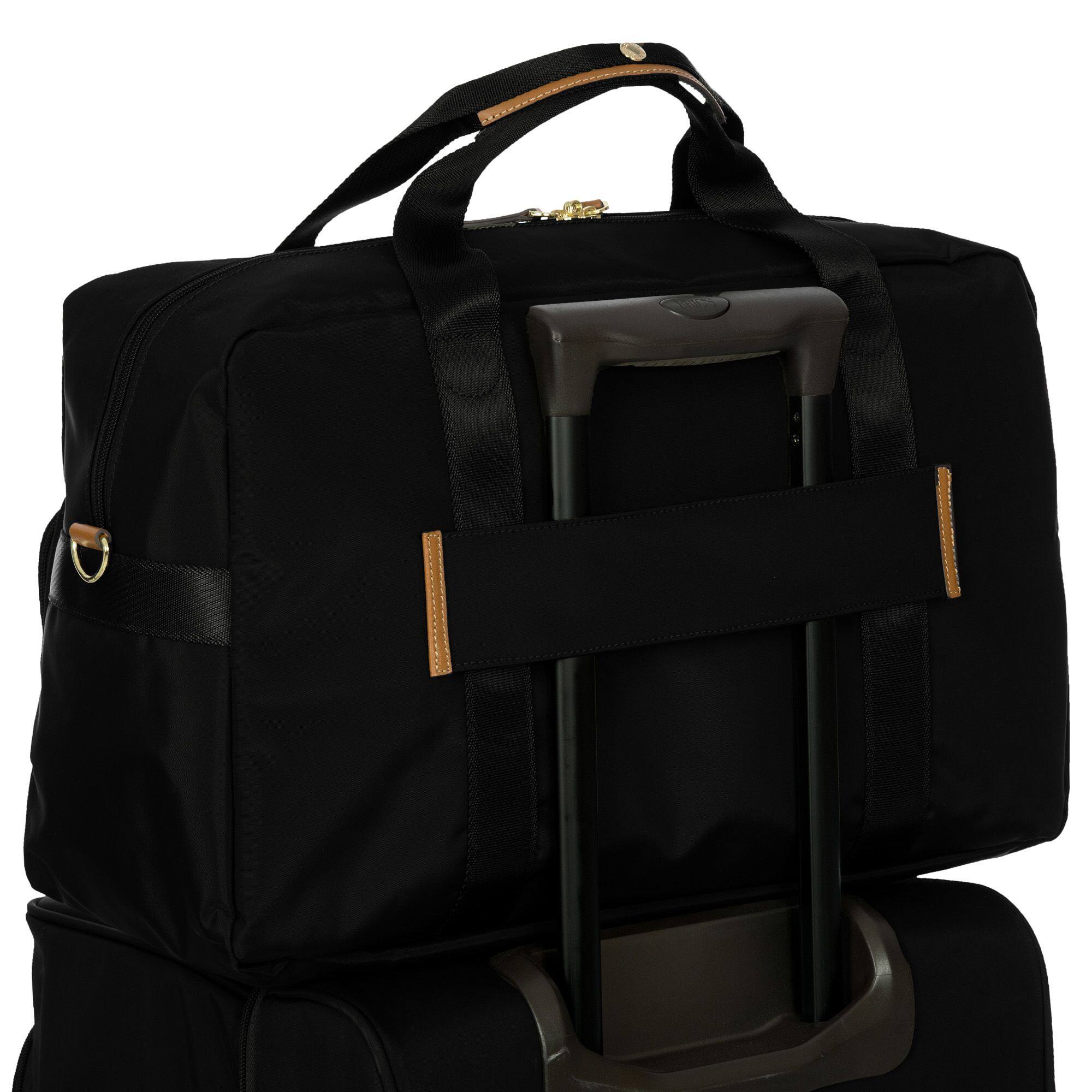 Left. Bric's - X-travel 18" Boarding Duffle - Black.