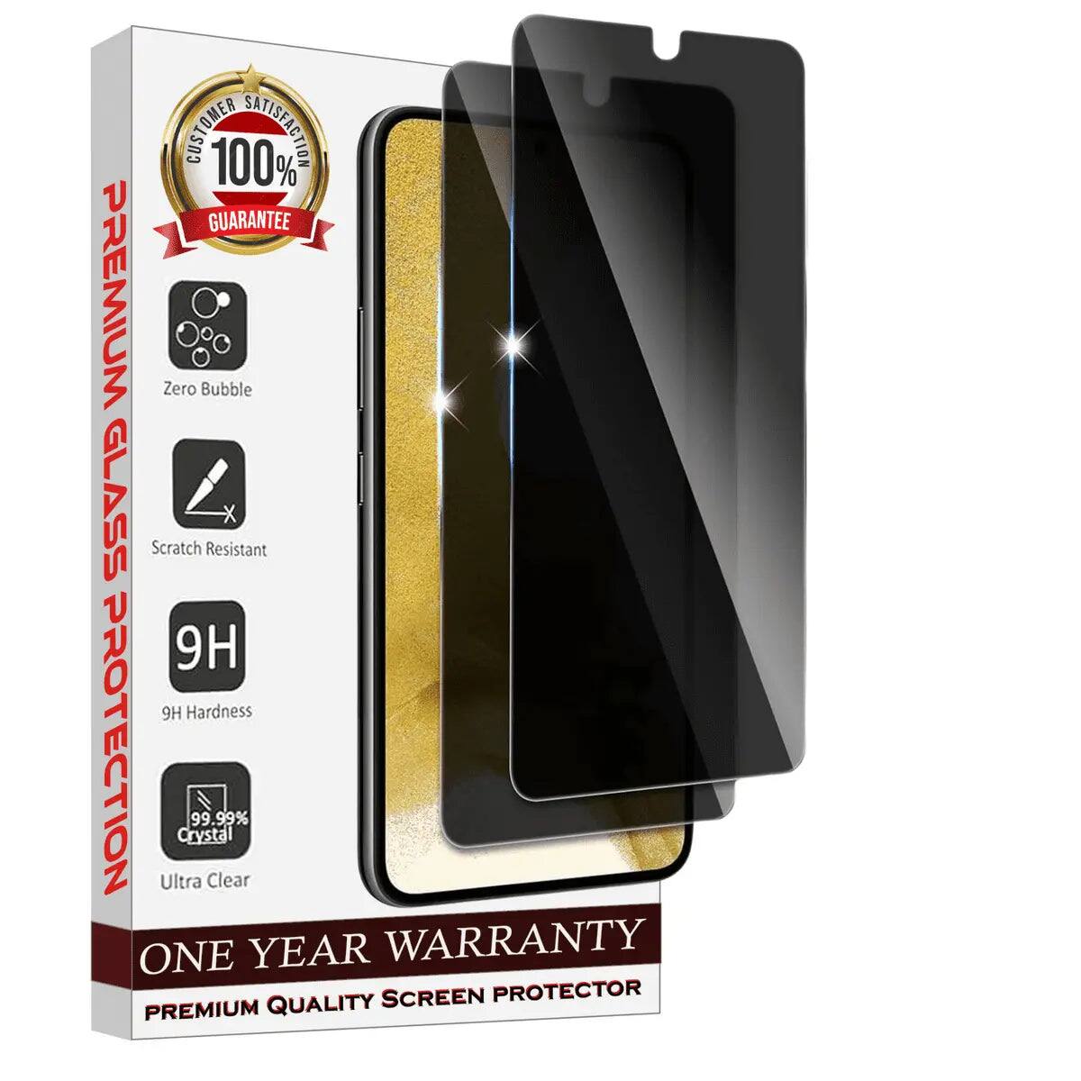 CUSTOMER 100% SATISFACTION GUARANTEE  
PREMIUM Zero Bubble GLASS Scratch Resistant  
9H Hardness  
9H Hardness  
99.99% Clear  
ONE YEAR WARRANTY  
PREMIUM QUALITY SCREEN PROTECTOR