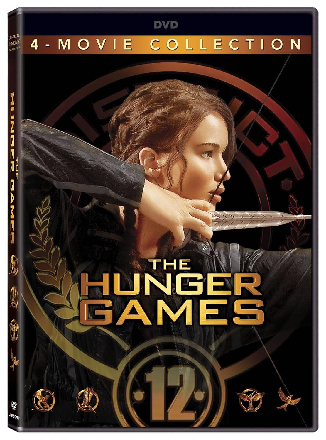 Alt View 1. The Hunger Games: 4-Movie Collection   - DVD.