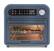 Alt View 1. Elite Gourmet - 10L Digital Air Fryer Oven, 7 Preset Functions - Slate Blue.
