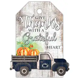 Fan Creations - Penn State Nittany Lions 11'' x 19'' Gift Tag Truck Sign - White
