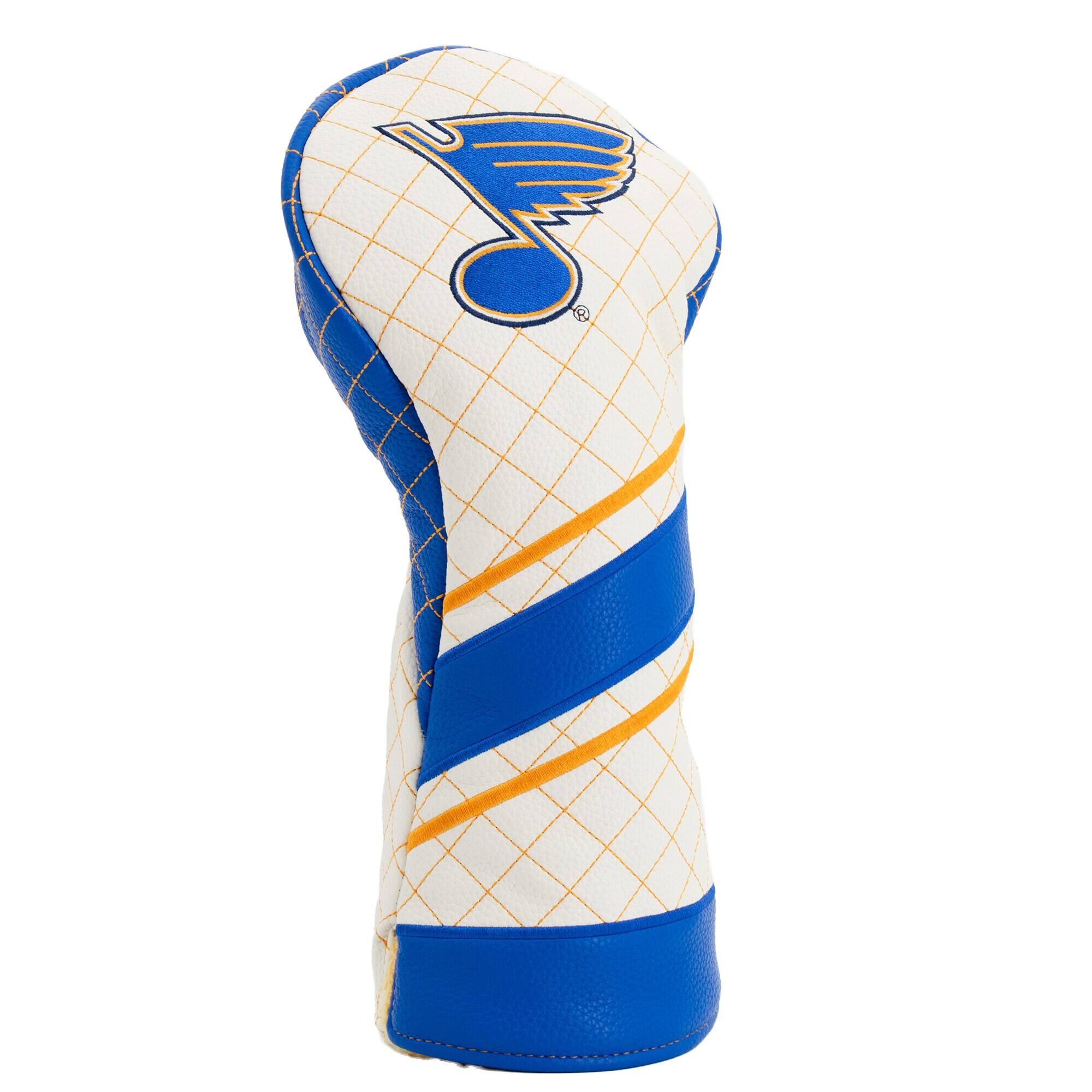 Alt View 2. Team Golf - St. Louis Blues Striped Quilted Driver Headcover - Multicolor.