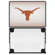 Front. Keyscaper - Texas Longhorns Linen MacBook Case - Pro 16 in - Multicolor.