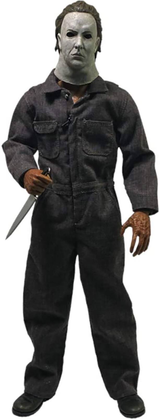 Front. Trick or Treat Studios - Halloween 5 Michael Myers 12 Inch Action Figure - Grey.