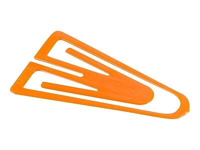 Alt View 1. Baumgartens - Plastiklips Paper Clips, X-Large, Assorted, 50/Box  - Assorted.