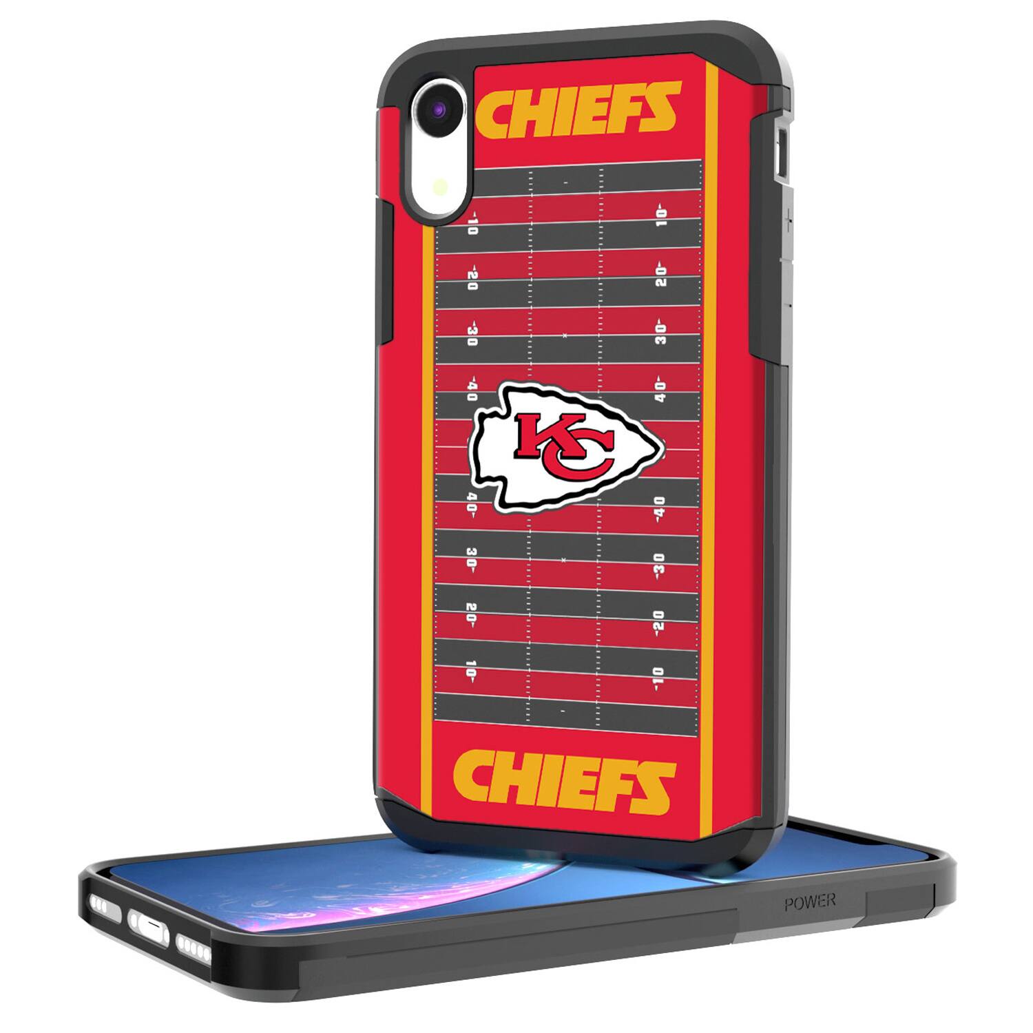 Keyscaper - NFL - Kansas City Chiefs iPhone Rugged Field Design Case - 16 Pro - Multicolor price history on PriceWatchPro