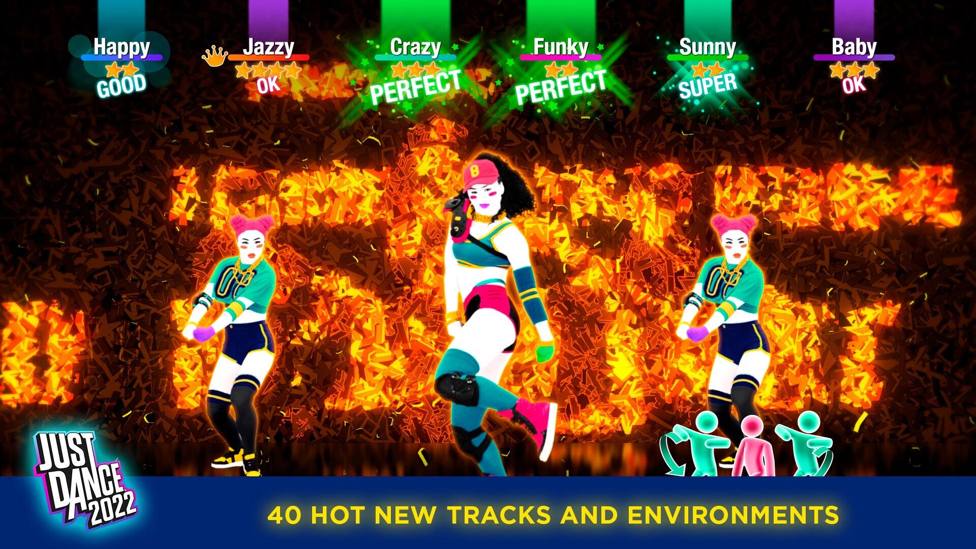 Back. Ubisoft - Just Dance 2022.