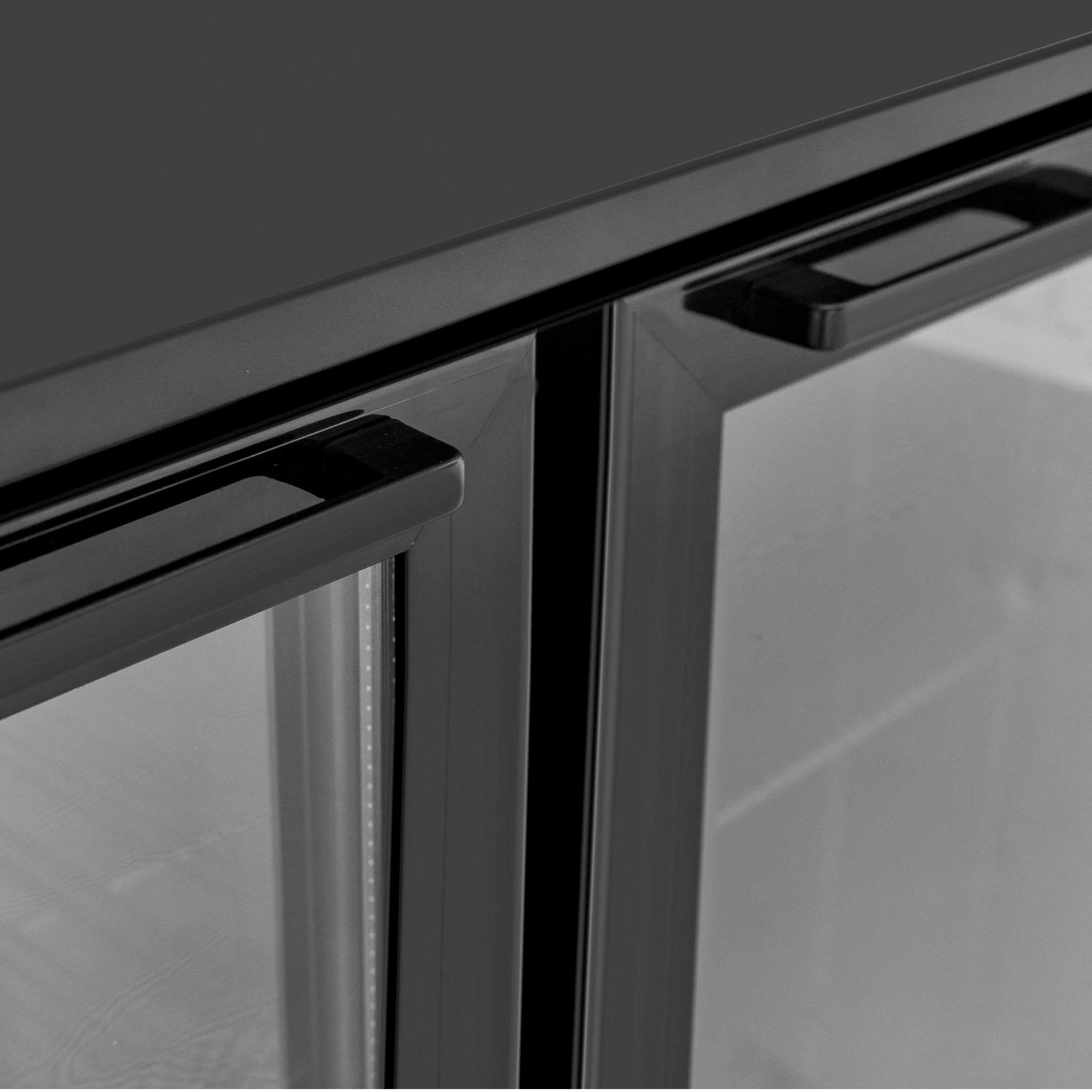 Alt View 8. Equator - Equator Vitlife 11.6 Cu.Ft. Back Bar Fridge, 3 Glass Doors, LED, Beer & Wine Cooler for Bar/Home - Black.