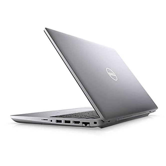 Left. Dell - Precision 3561 15.6" 32GB 512GB SSD Core™ i7-11850H 2.5GHz WIN11P, Titan Grey - Gray.