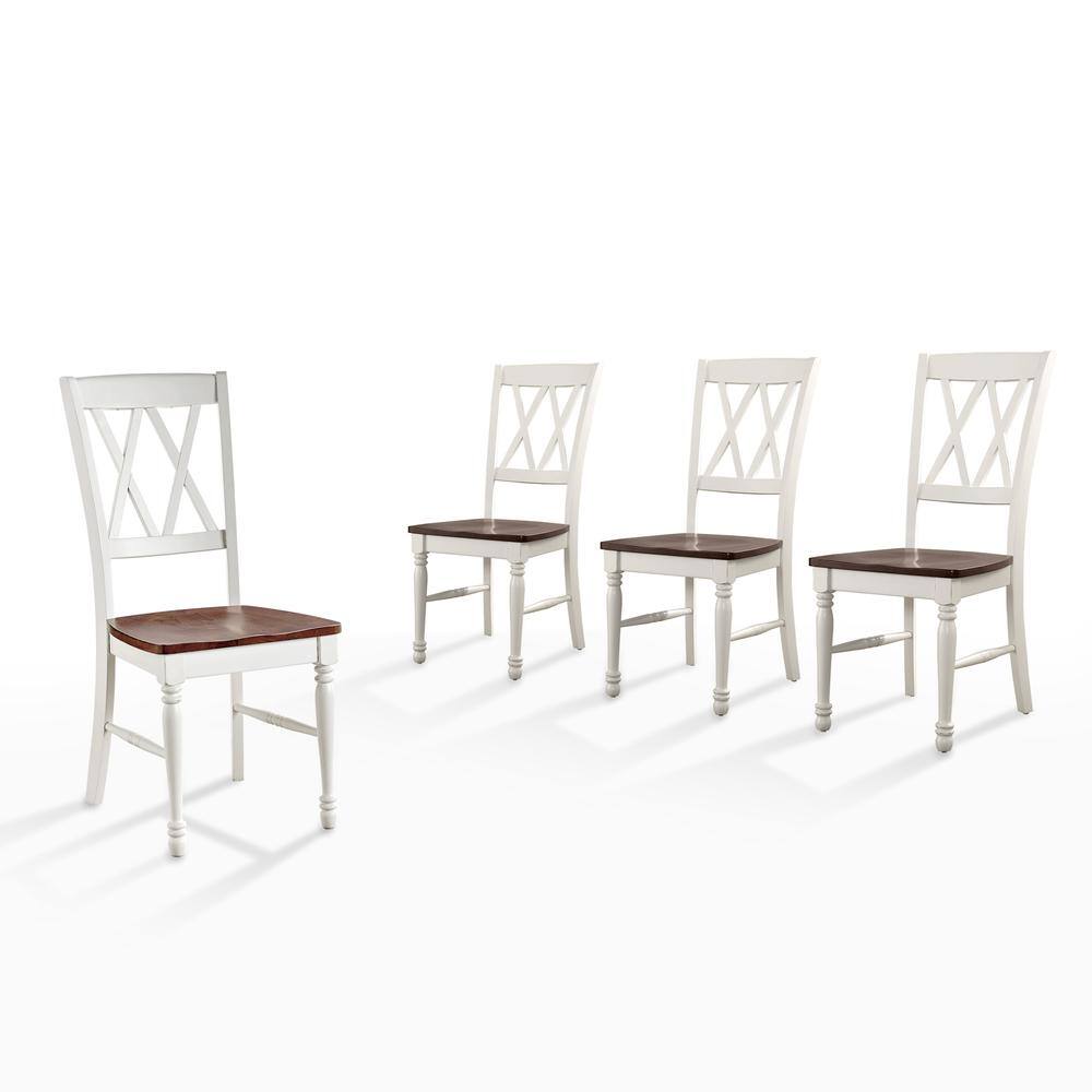 Crosley Furniture - Shelby 4-Piece Dining Chair Set - White