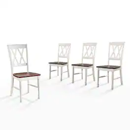 Crosley Furniture - Shelby 4-Piece Dining Chair Set - White