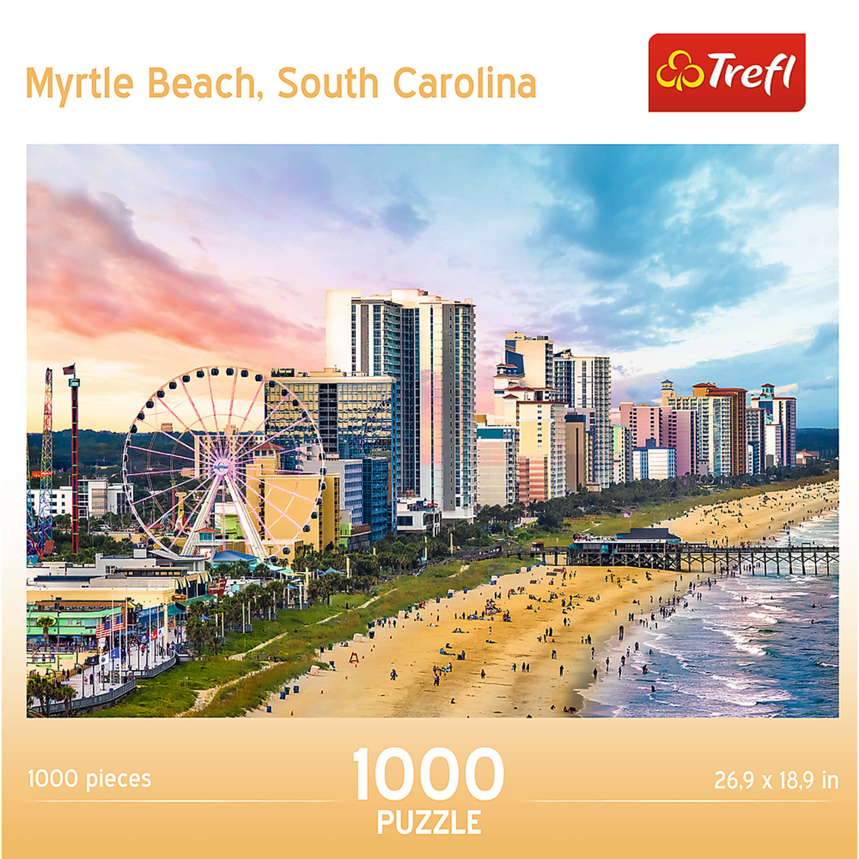 Myrtle Beach, South Carolina

1000 pieces

1000 PUZZLE

26.9 x 18.9 in

Trefl