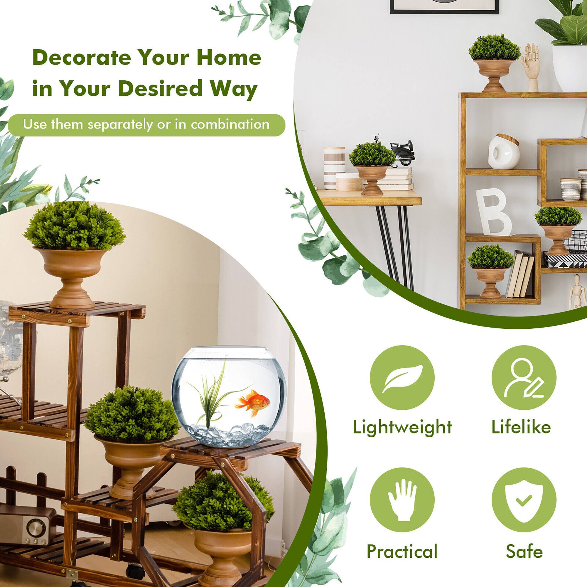 Decorate Your Home in Your Desired Way  
Use them separately or in combination  

- Lightweight  
- Lifelike  
- Practical  
- Safe