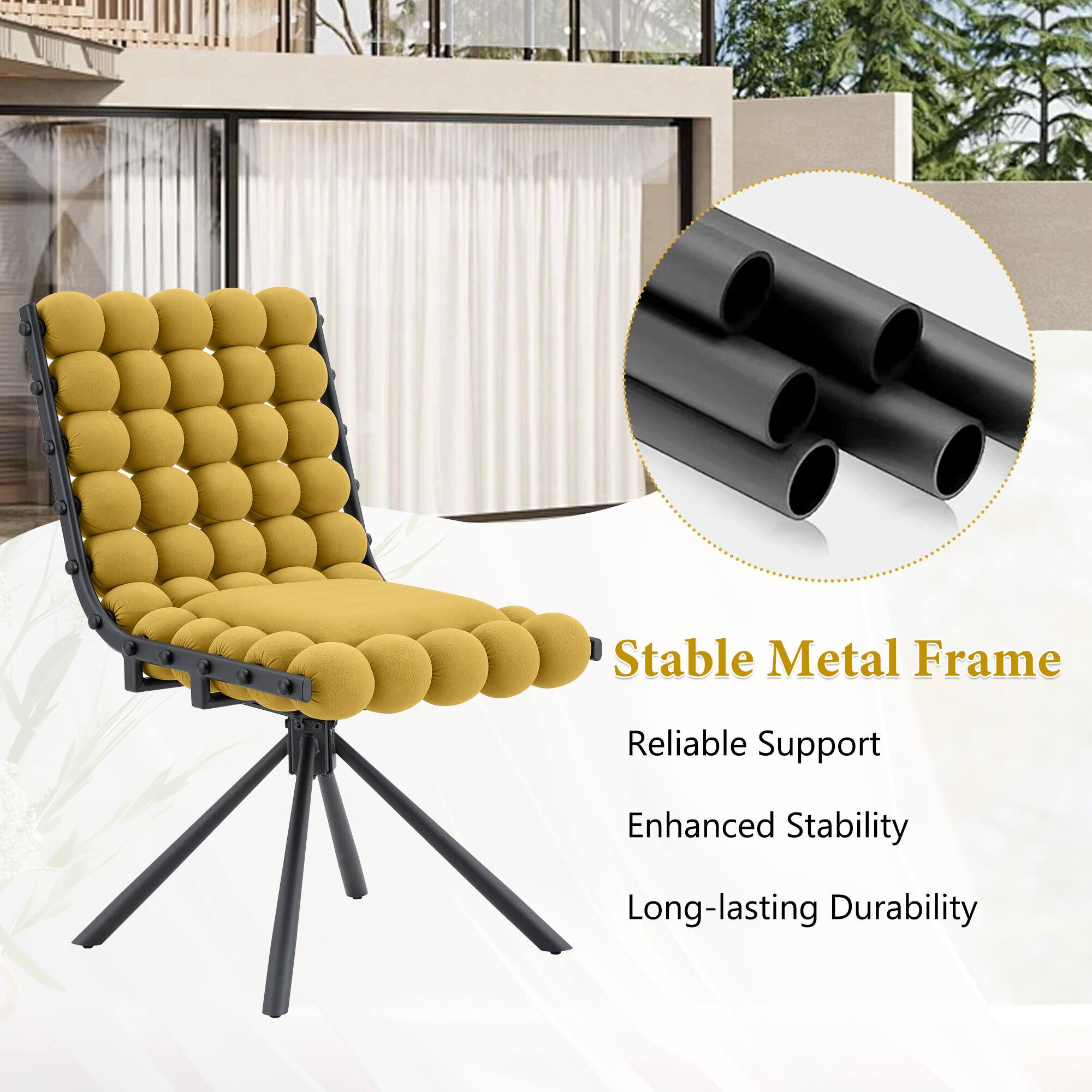 Stable Metal Frame  
Reliable Support  
Enhanced Stability  
Long-lasting Durability