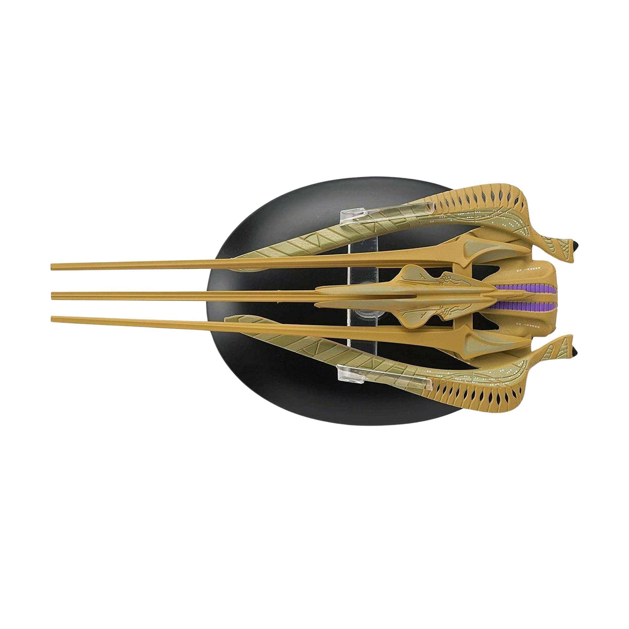 Alt View 4. Eaglemoss - Eaglemoss Star Trek Starship Replica | Xindi Reptilian - Beige.