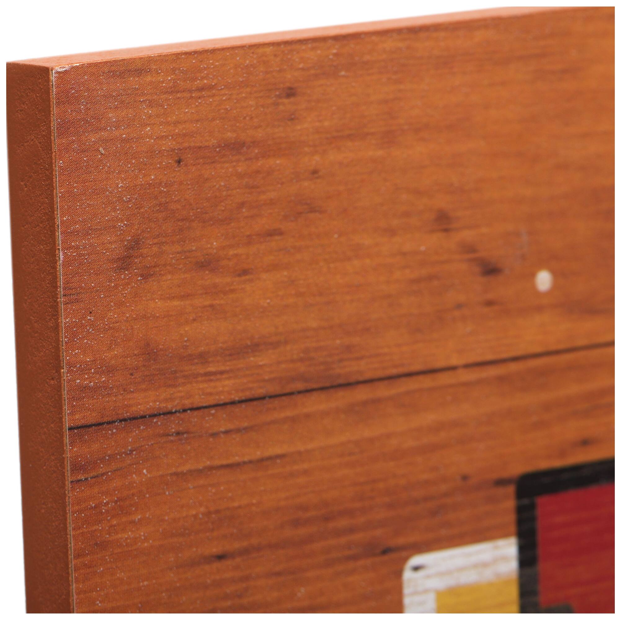 Alt View 3. Open Road Brands - Iowa State Cyclones 28'' x 10'' Team Tradition Wood Sign - Multicolor.