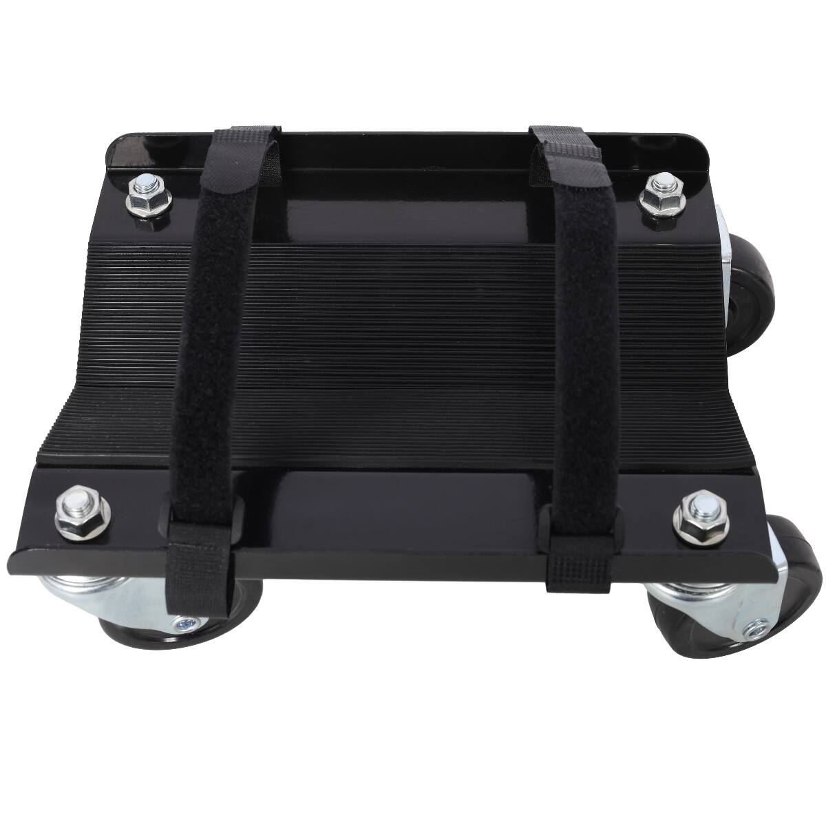 Alt View 3. Ropilly - Ropilly Heavy Duty Snowmobile Dolly V Slide Ski Dolly with Swivel Casters and Straps Black - Black.