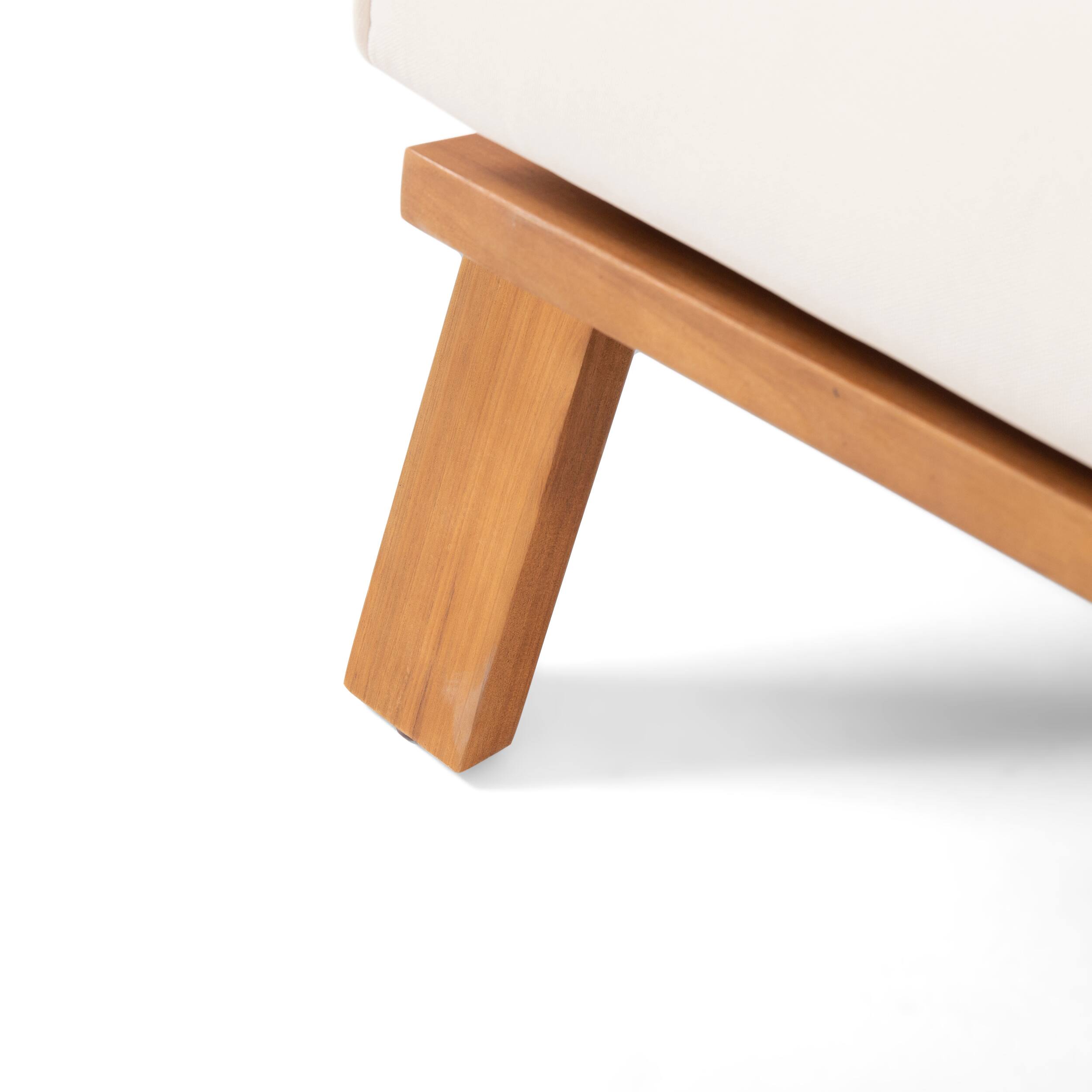 Alt View 4. Mondawe - Adirondack Chair with Weather-Resistant Cushions - Beige.