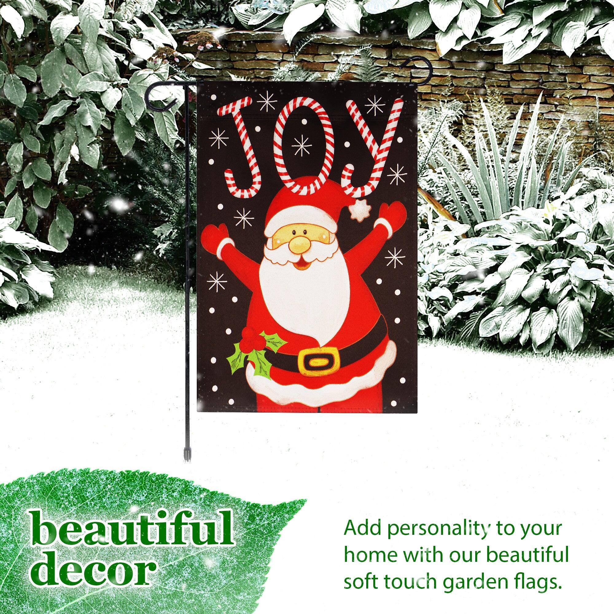 JOY beautiful decor  
Add personality to your home with our beautiful soft touch garden flags.