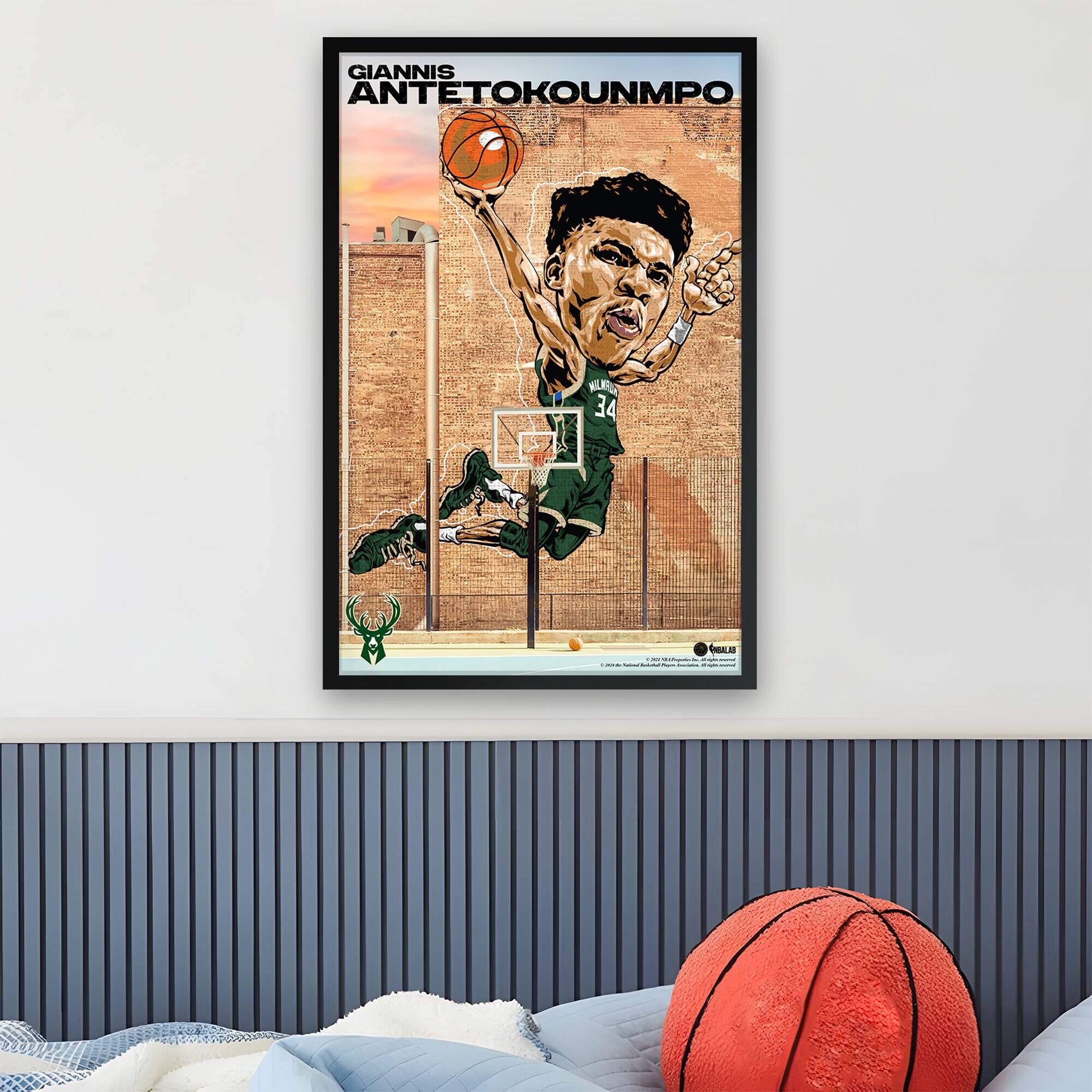 GIANNIS ANTEOKOUNMPO  
KLER 34  
ELE: - - - | I I i | - - |