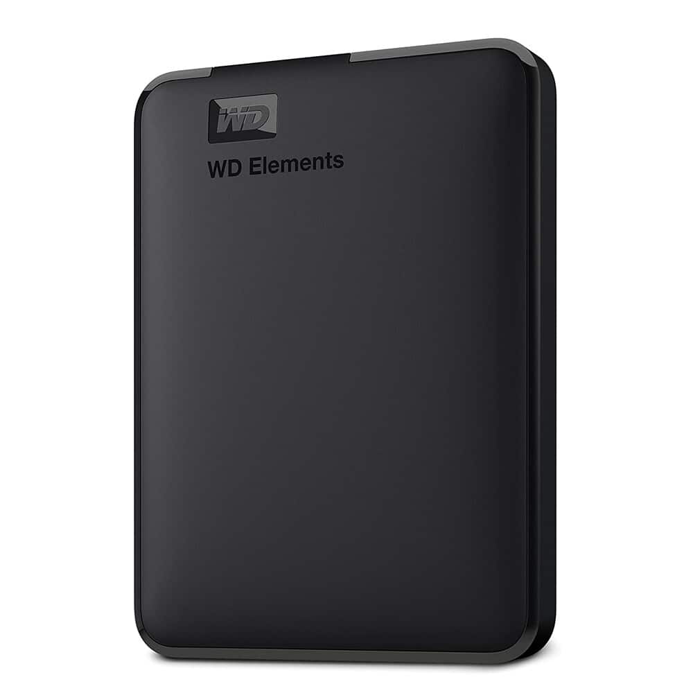 Western Digital - 4TB Elements Portable External HDD USB 3.0 WDBU6Y0040BBK-WESN