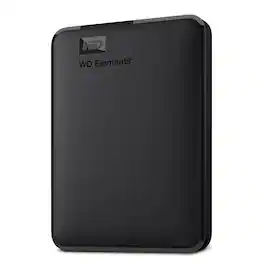 Western Digital - 4TB Elements Portable External HDD USB 3.0 WDBU6Y0040BBK-WESN