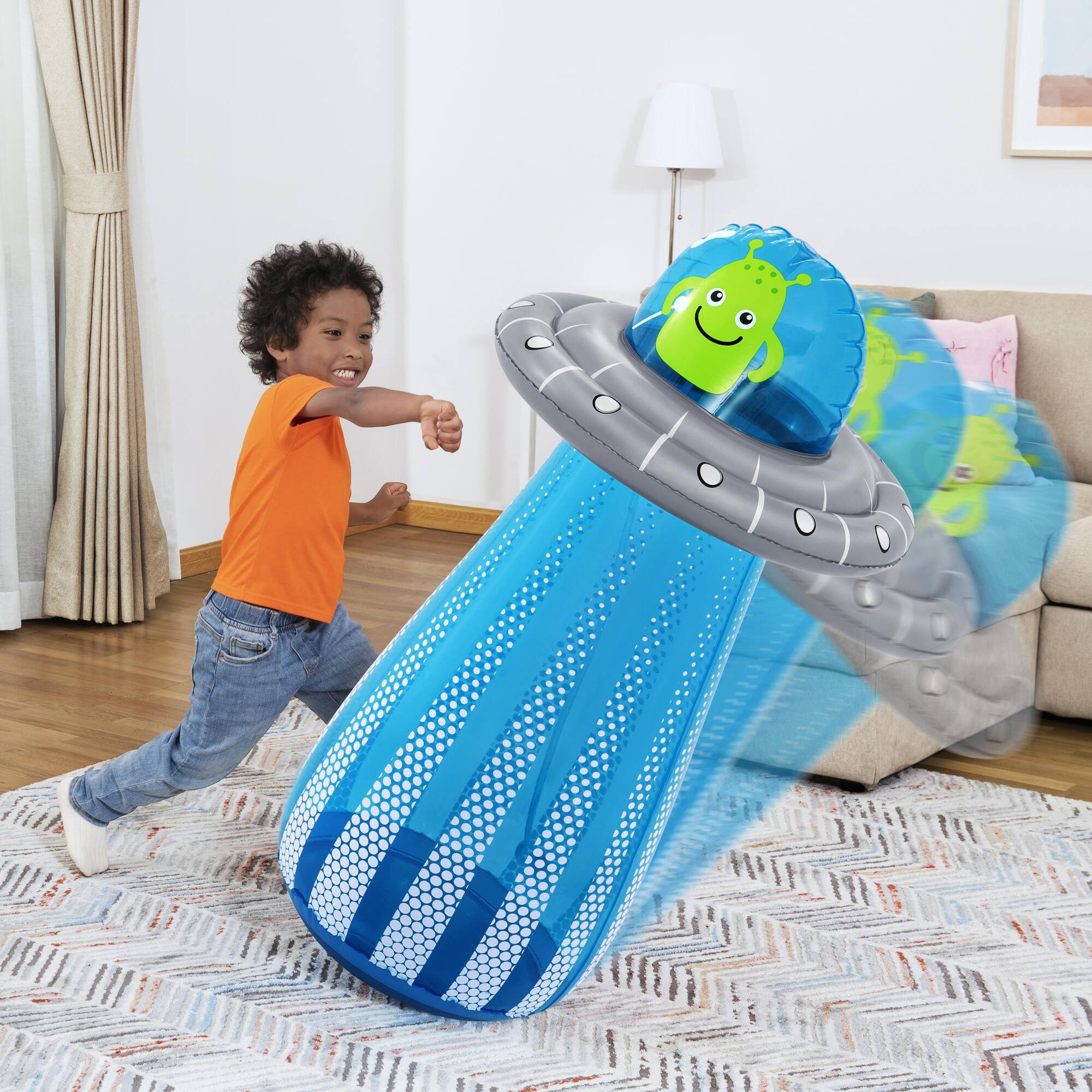 Alt View 2. Bestway - Sprinkler: UFO Blaster Bop Bag.