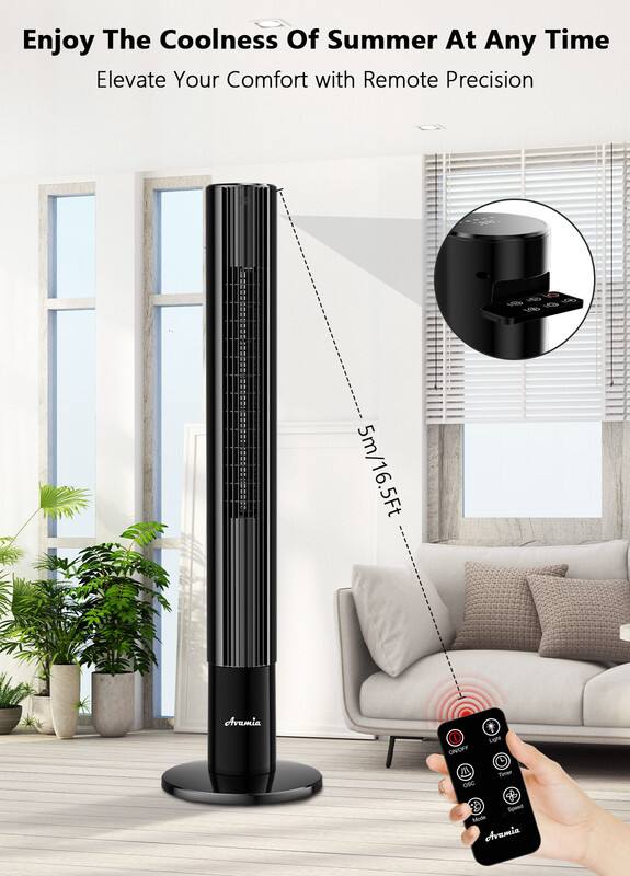 Enjoy The Coolness Of Summer At Any Time  
Elevate Your Comfort with Remote Precision  

5m/16.5Ft  

Avamia