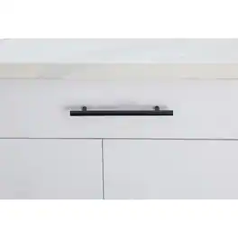 Elegant Decor - Quinn 6-5/16" Center to Center Bar Pull Multipack (set of 10) - Matte Black
