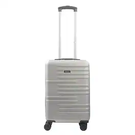 American Dreamliner - 22.5" Hardside Carry-On Luggage - SILVER GREY