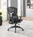 Alt View 14. OSP Home Furnishings - Mesh Back with Adjustable Arms on Nylon Base - Black.