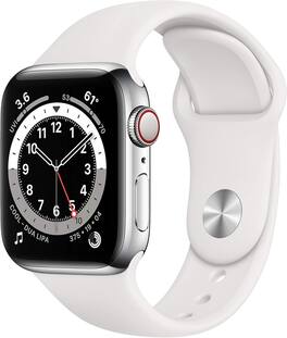 Refurbished Excellent - Apple Watch Series 6 44mm A2294 (GPS Only, No Cellular) - Titanium - (2020)