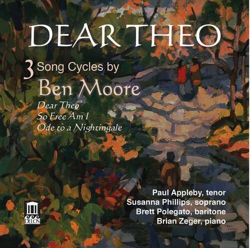 Moore - Dear Theo - 3 Song Cycles  - COMPACT DISCS