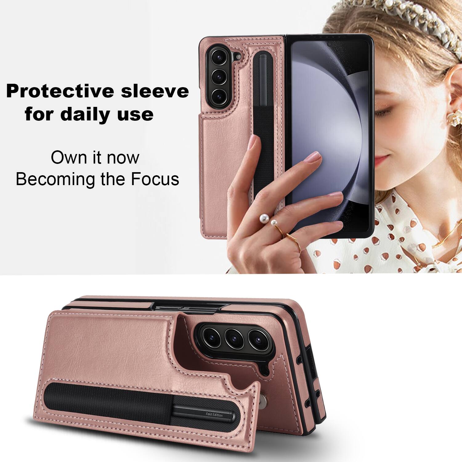 Protective sleeve for daily use  
Own it now  
Becoming the Focus