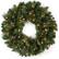 Back. Auledio - Pre-Lit Christmas Wreath for Front Door, Artificial Christmas Wreath with Lights,Window or Door Holiday Decor,11.81inch - Green.