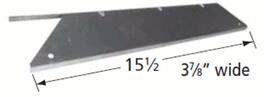 Music City Metals - MCM229414147 HEAT PLATE, SOLD EA SS heat plates, 16.9375” to 15”