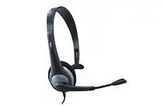Front. Cyber Acoustics - AC-104 Headset.