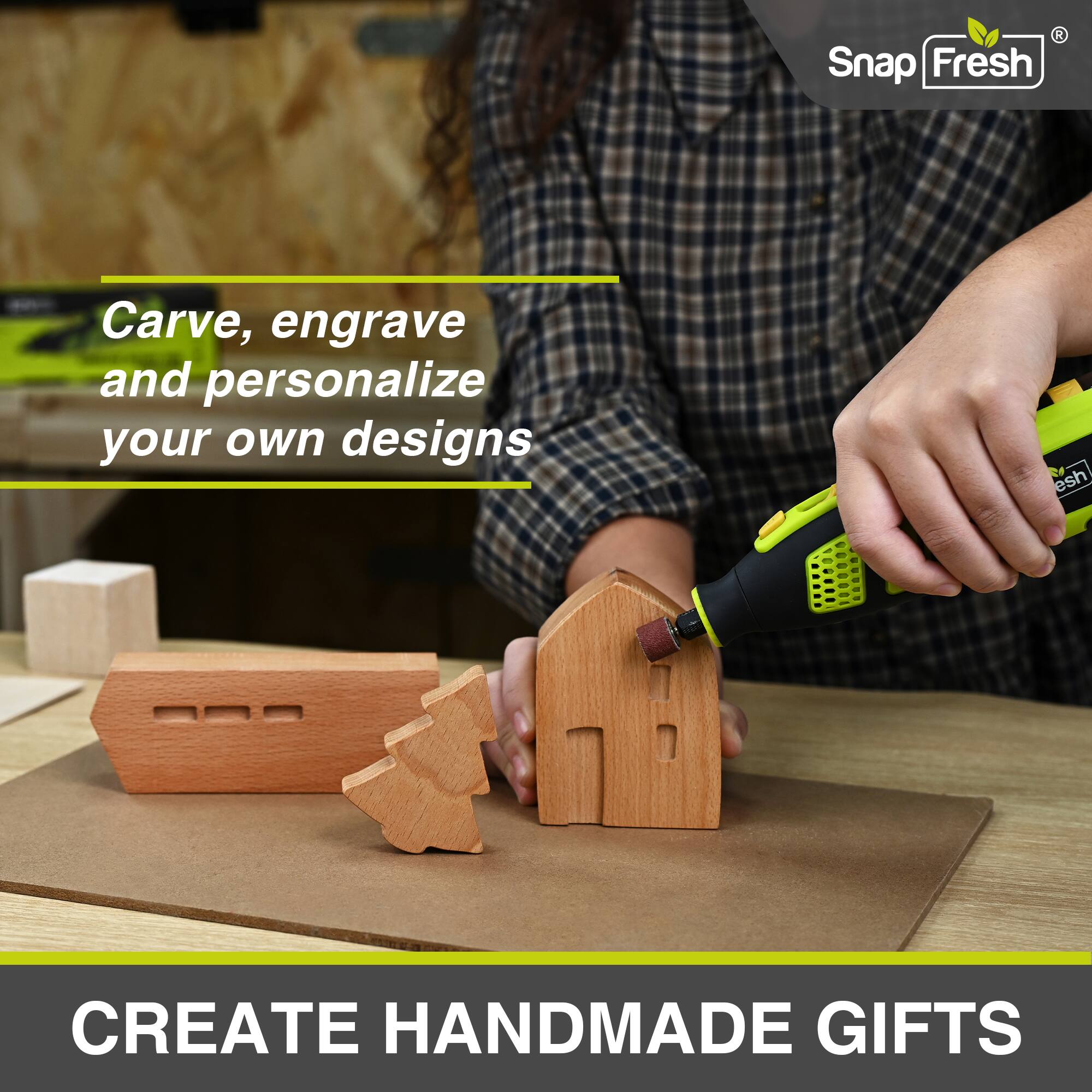 Snap Fresh

Carve, engrave and personalize your own designs

CREATE HANDMADE GIFTS