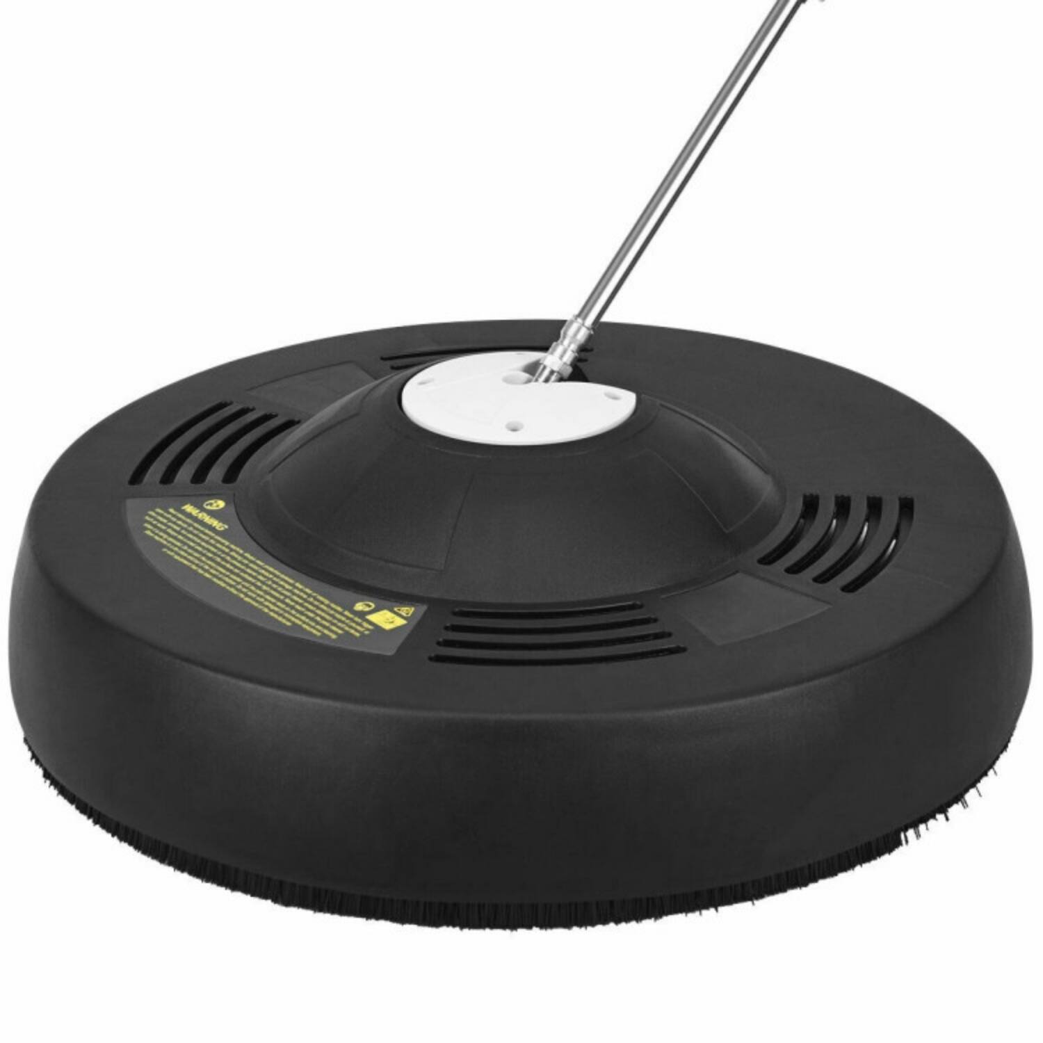 Alt View 4. LUCKY ONE - 16 Inch Surface Cleaner Pressure Washer Attachment 3000 PSI with 2 Rotating Nozzles - Accessory - Black.