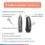 Lexie Lumen Features:

1. 6 preset environment options
2. Customize volume for each ear
3. On-device volume controls
4. Telecoil connectivity
5. 4 color options
6. Remote tuning support
7. Replaceable batteries (36+ hours runtime)
8. Noise management & directionality control