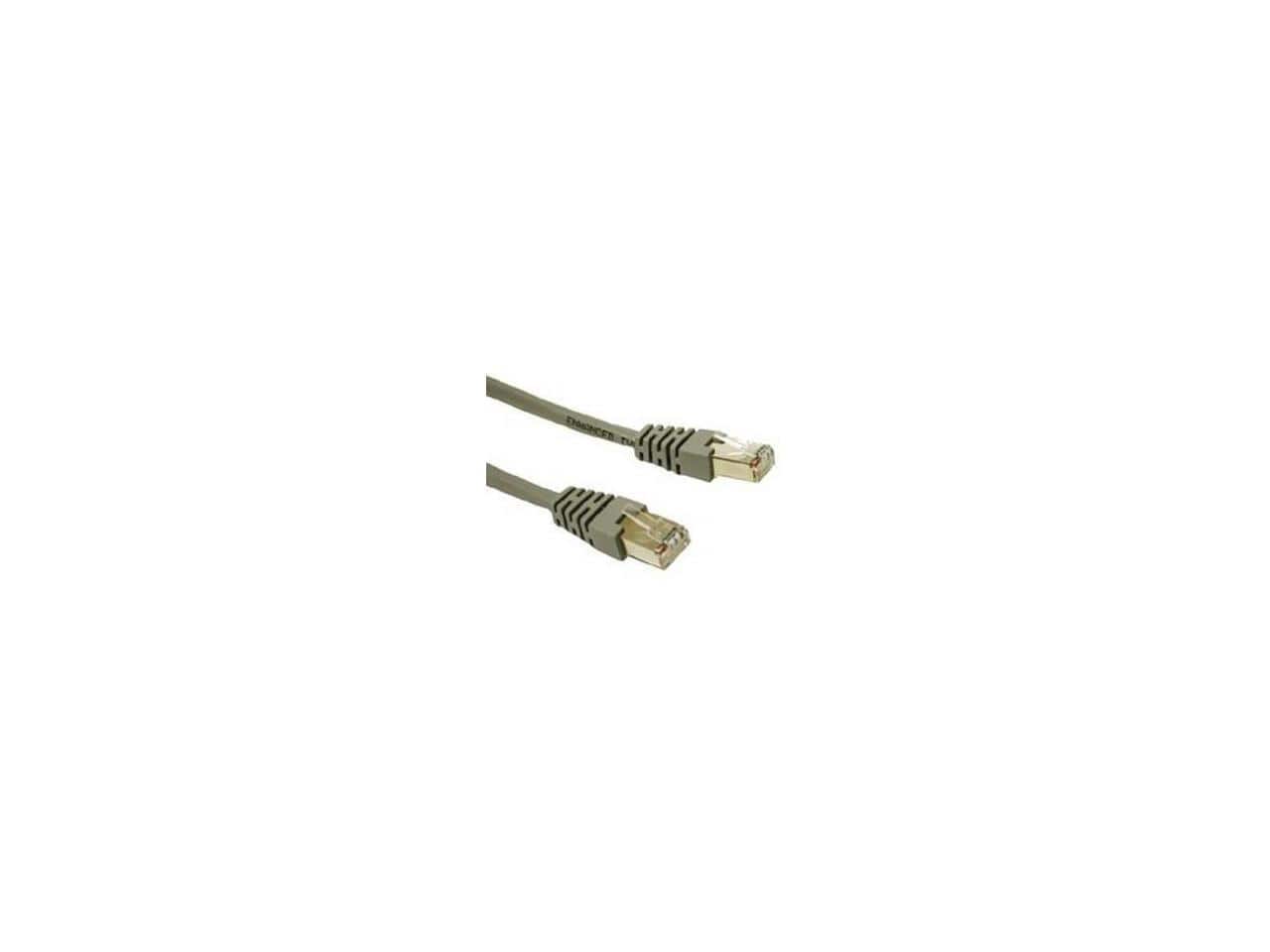 Cables to Go - C2G 27240 Cat5e Cable - Snagless Shielded Ethernet Network Patch Cable, Gray (3 Feet, 0.91 Meters)