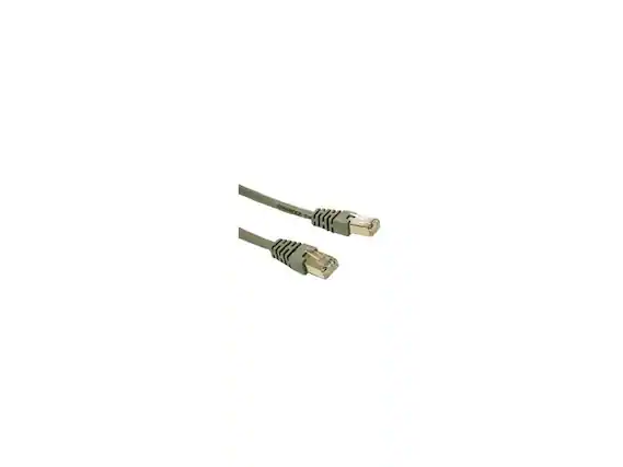 Front. Cables to Go - C2G 27240 Cat5e Cable - Snagless Shielded Ethernet Network Patch Cable, Gray (3 Feet, 0.91 Meters).