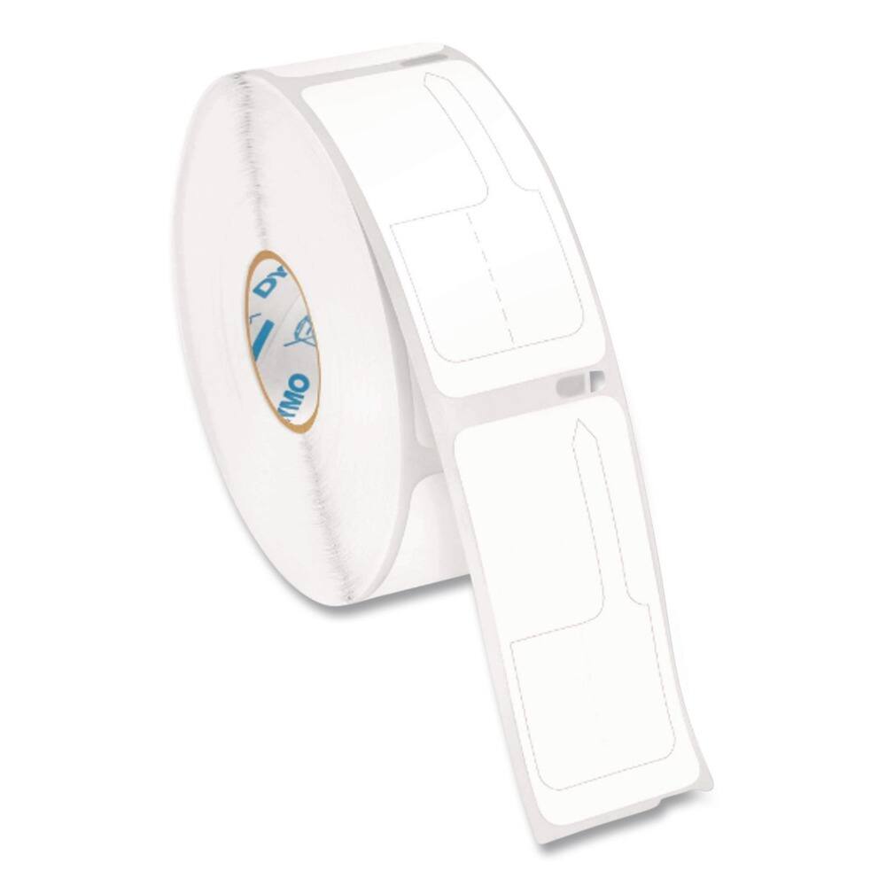 Back. DYMO - DYMO 30373 LW 0.93 in. x 0.87 in. Price Tag Labels - White (1-Roll) - White.