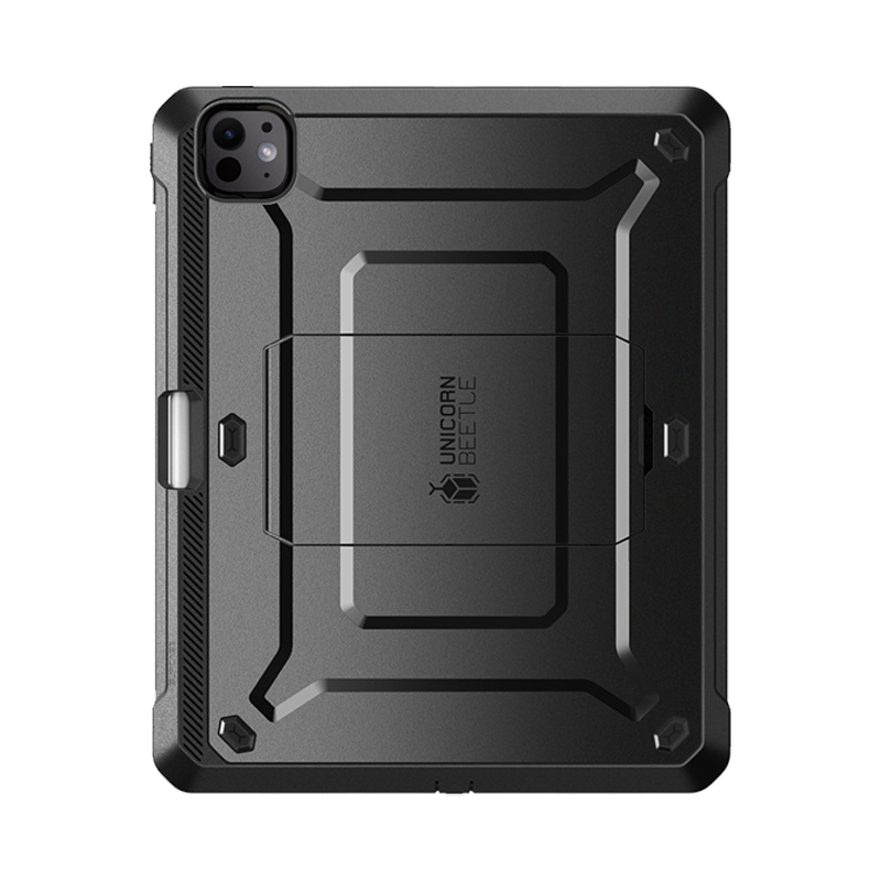 SUPCASE - UB PRO Rugged Case with Kickstand and Screen Protector for iPad Pro 13-Inch (2024) - Black