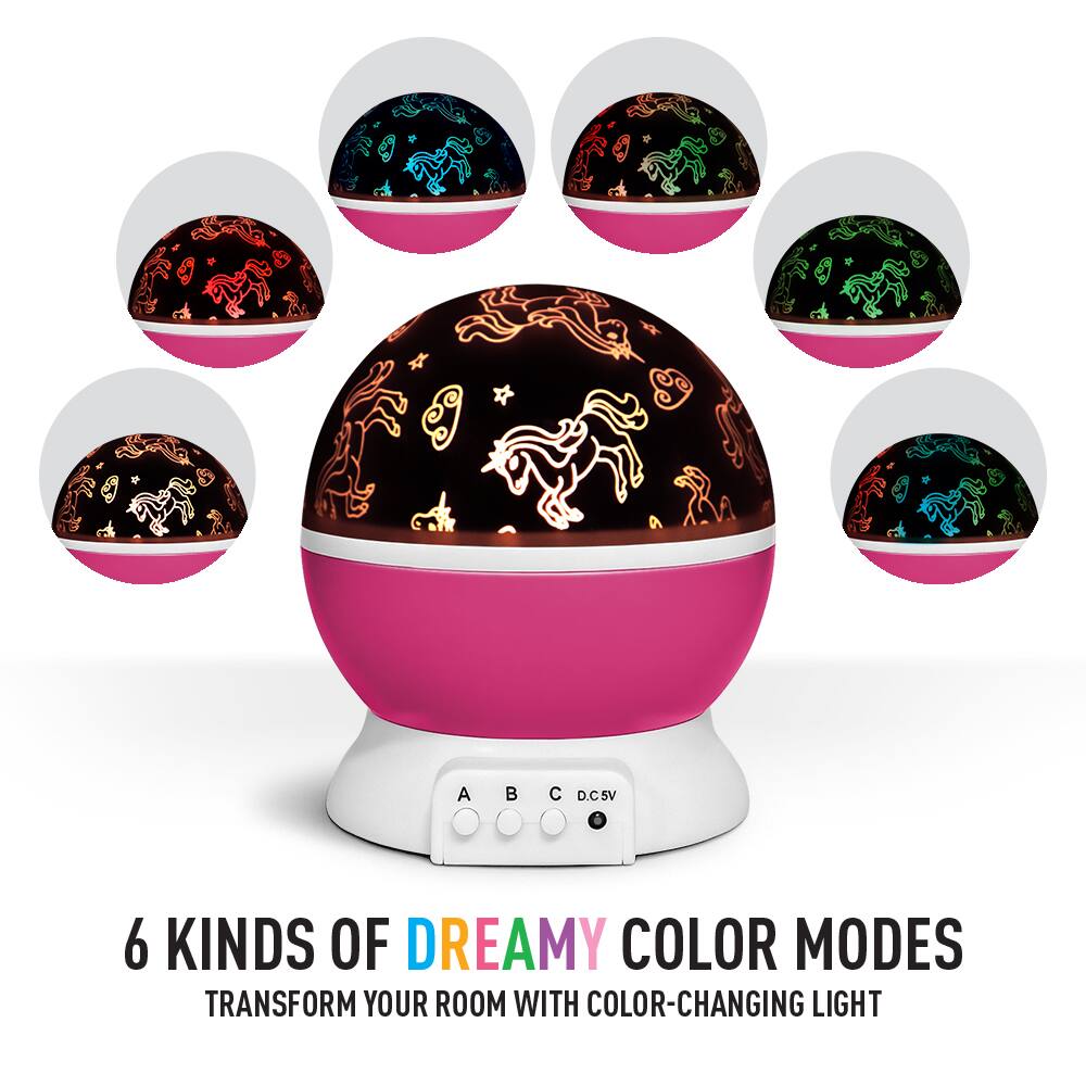 6 KINDS OF DREAMY COLOR MODES  
TRANSFORM YOUR ROOM WITH COLOR-CHANGING LIGHT
