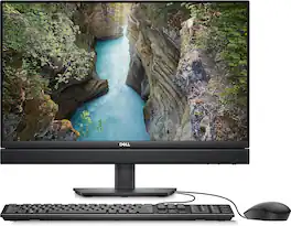 Dell - Refurbished Excellent - Optiplex 7410 AIO i5-13400T 16GB 512GB SSD Windows 11 Pro 23.8" - Black