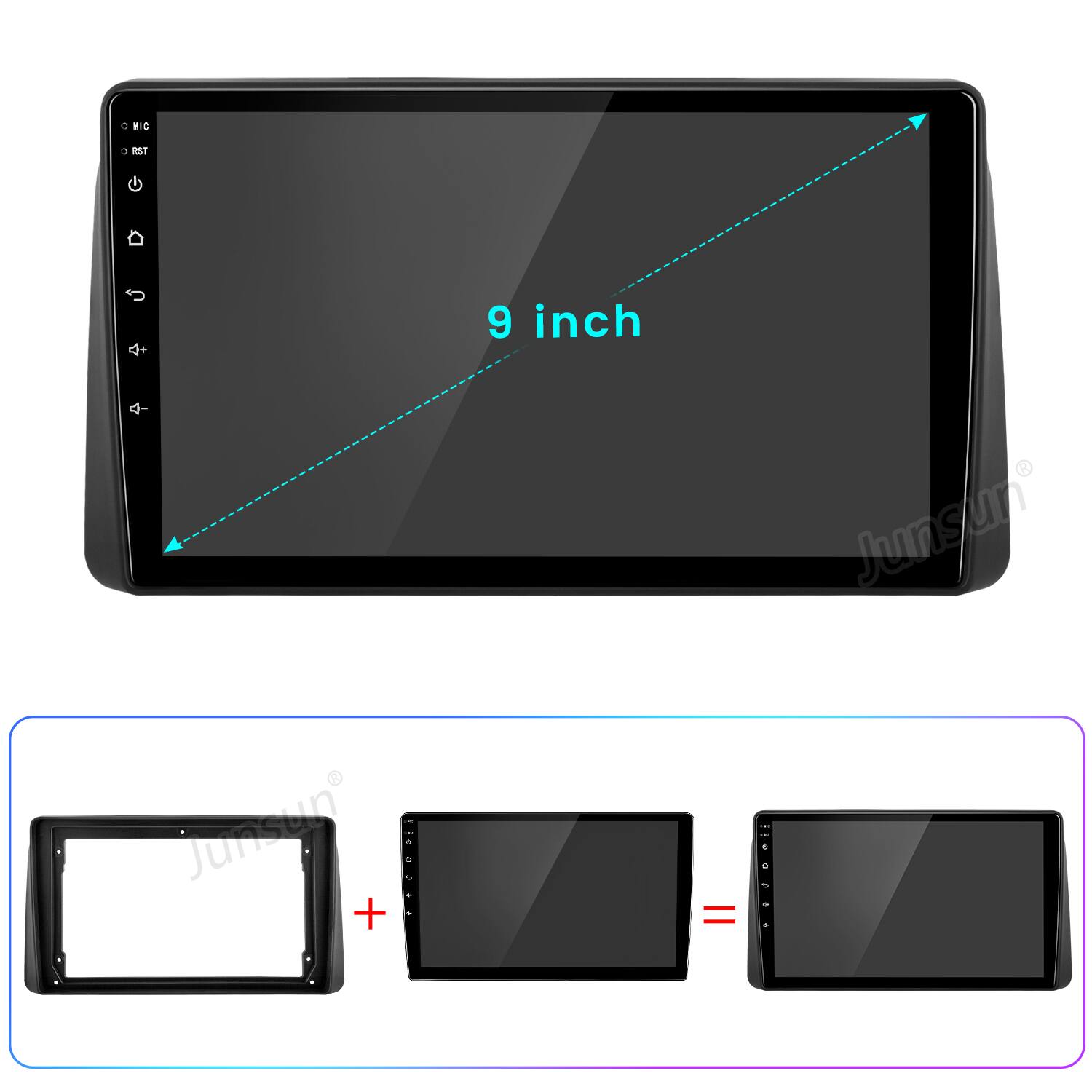 1 MIC 1 RST 9 inch 4- Junsum I Junsun - 4 - + = + d ...... .