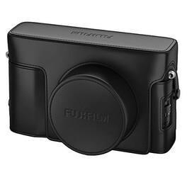 Fujifilm - LC-X100V Leather Case - Black