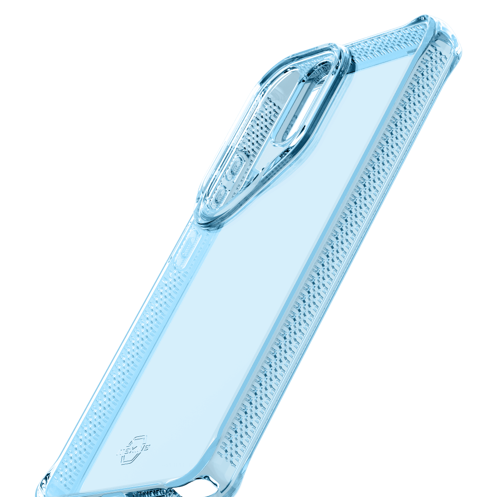 Alt View 6. Itskins - SPECTRUM R // CLEAR Case for Samsung Galaxy S26 Ultra - Light Blue.