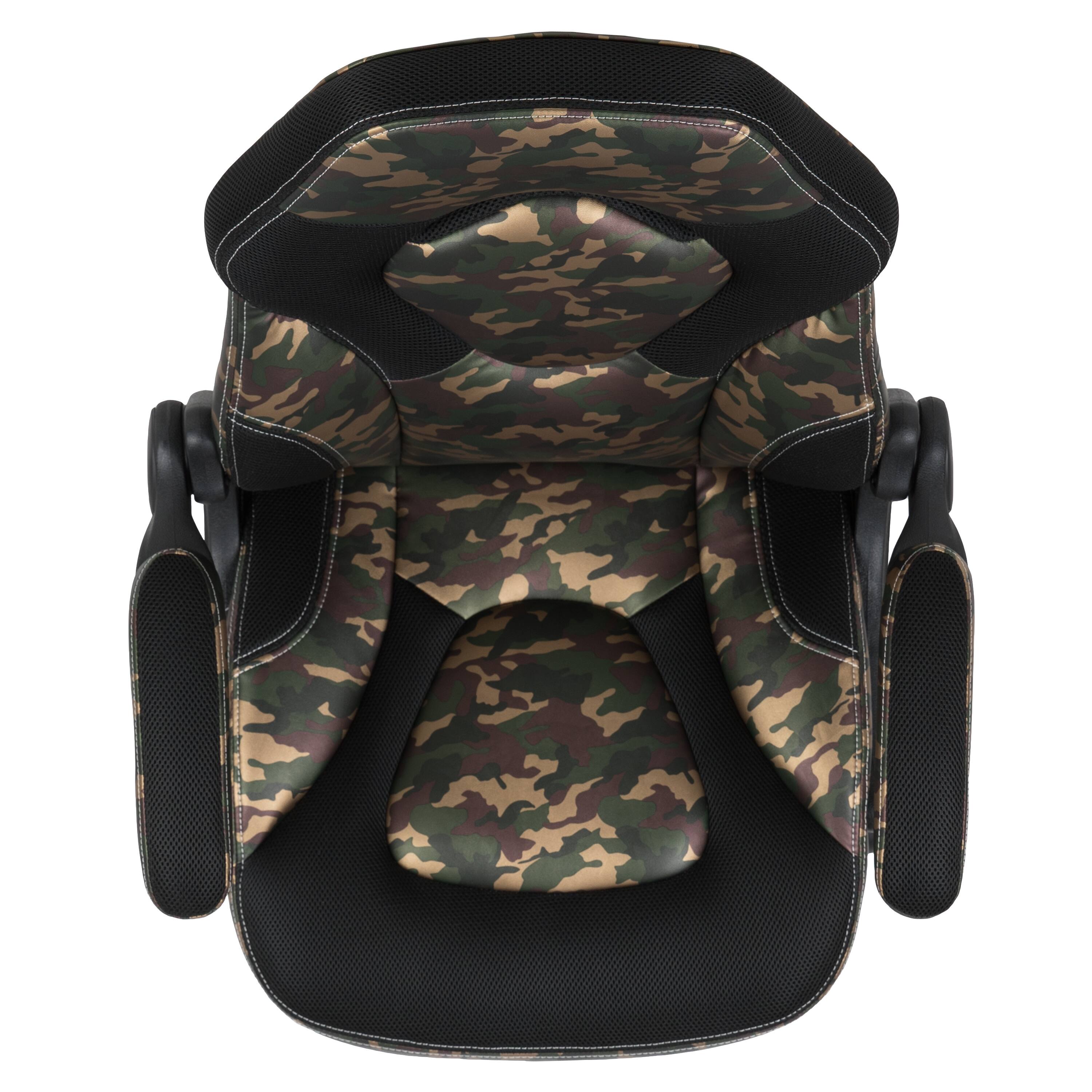 Alt View 8. Emma + Oliver - Z100 Gaming Chair Racing Office Ergonomic Computer PC Adjustable Swivel Chair - Camouflage.